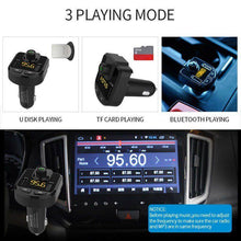 Load image into Gallery viewer, Car MP3 Player FM Transmitter with Dual USB Ports 3.1A Quick Charge Supports 32GB MINI SD card