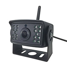 Load image into Gallery viewer, New Wireless 7&quot; Monitor Quad Split screen 4 Channels Reverse Kit DVR 12V 24V Dash Camera Caravan