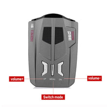 Load image into Gallery viewer, New Car Radar &nbsp;GPS Speed scanner traffic light camera Detector Voice Alert warning avoid fine