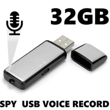Load image into Gallery viewer, New Mini USB Spy Voice Recorder with 32GB Storage