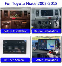 Load image into Gallery viewer, New Toyota Hiace 2005 - 2018 Apple Carplay Car Stereo Android Radio headunit GPS Wifi bluetooth