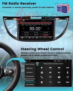 New Apple Carplay Android AUto For Honda CR-V 2012-2016 Android 12 Car Stereo Radio GPS WIFI