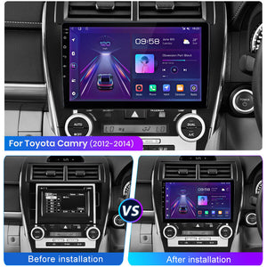 New Carplay 2+32G Android 12 Head Unit Car Radio Carplay Android Auto Toyota Camry 2012-2014
