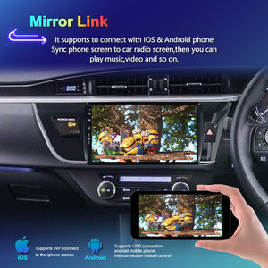 New Car Stereo Toyota Corolla 2013-2016 Android 13 GPS Navigation Head Unit Stereo Android Auto