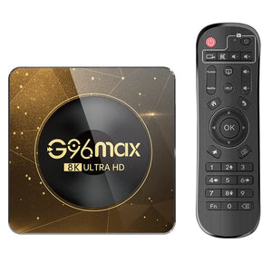 New G96 MAX Android 13.0 Smart TV Box Wifi6 Bluetooth 5.0 4+32GB Quad-core 64-bit RK3528