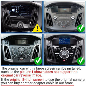 New 8 Core 4+64GB Ford Focus MK3 2012-2018 Android 13 Car Stereo 9.7 inch GPS Carplay android