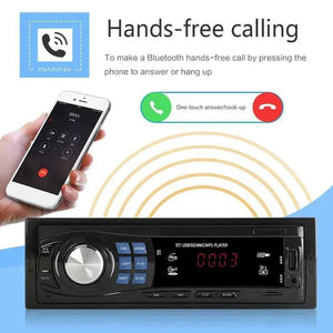 New SWM 8013 Single 1 DIN Car Stereo MP3 Player In Dash Head Unit Bluetooth USB AUX FM Radio