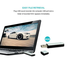 Load image into Gallery viewer, New Mini USB Spy Voice Recorder with 32GB Storage