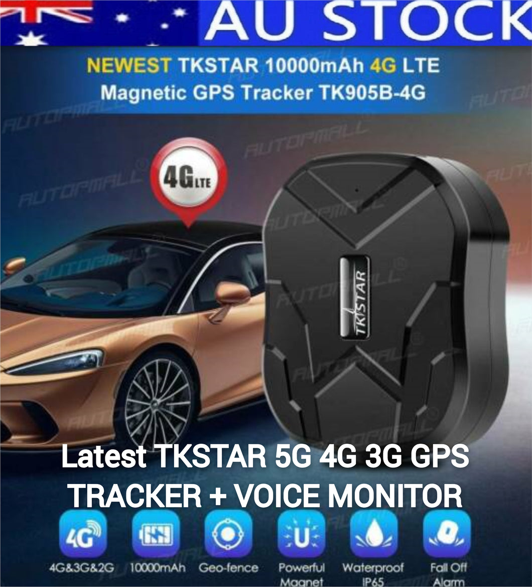 NEW 2023 LATEST TKSTAR 5G 4G 3G GPS TRACKER + REMOTE VOICE LISTENING FUNCTION