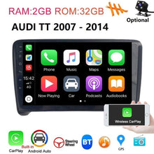 Load image into Gallery viewer, New PLUG N PLAY Audi TT 2007 - 2014 9” CarPlay Android 13 Auto Car Stereo GPS Head Unit FM