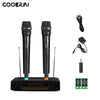 New Dual-Channel Professional Stage KTV Wireless 2x Microphone Singing Karaoke Microphones&nbsp;