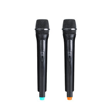 Load image into Gallery viewer, New Dual-Channel Professional Stage KTV Wireless 2x Microphone Singing Karaoke Microphones&nbsp;