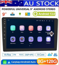 Load image into Gallery viewer, New 8gb Ram+128gb Rom 8 cores 4G sim slot 9 inch Android stereo wireless carplay + Android auto&nbsp;