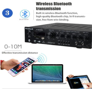 New Sunbuck AV-580BT 5.1 Channel High Power SD USB FM Bluetooth Remote Control Power Amplifier