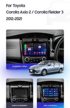 Load image into Gallery viewer, New Toyota Corolla Axio 2 Fielder 3 E160 2012-2021 car stereo radio carplay head unit