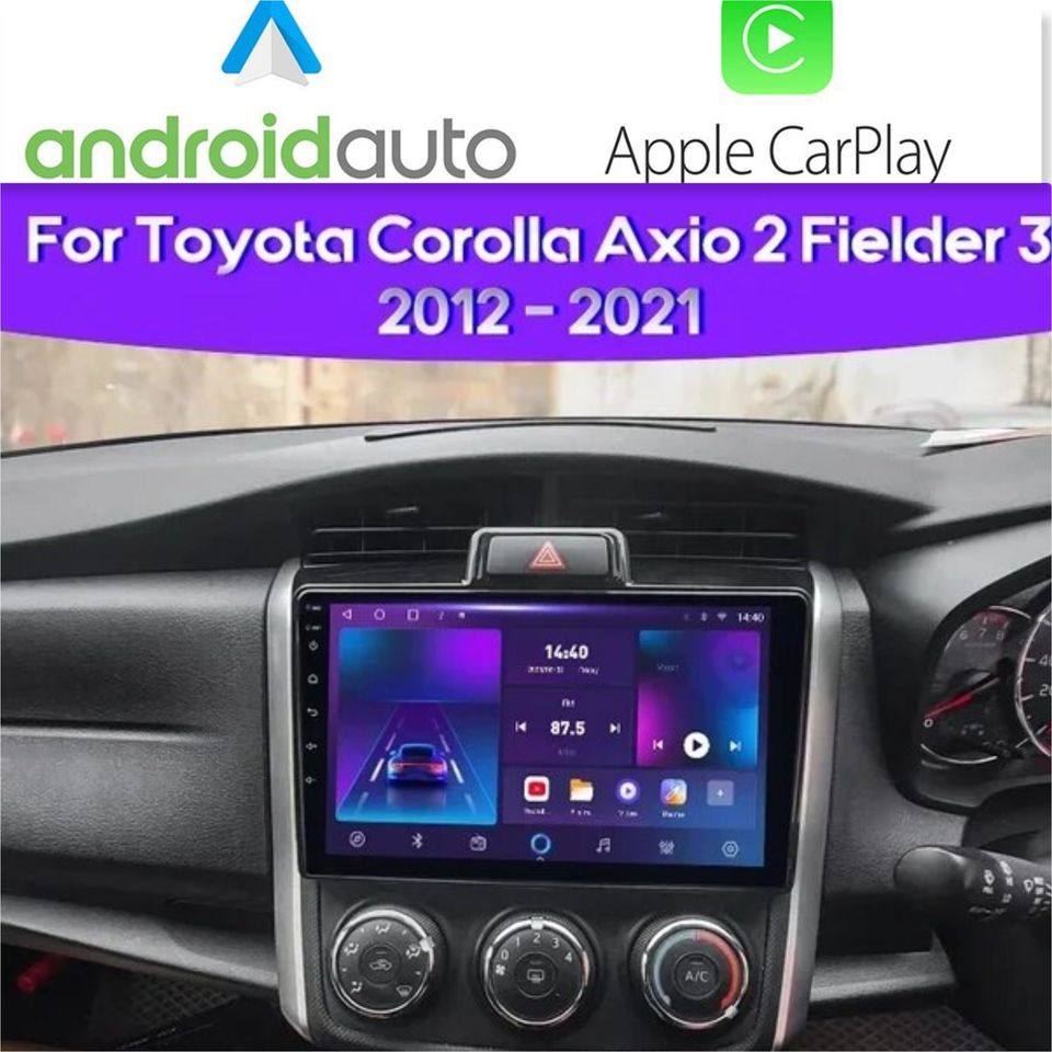 New Toyota Corolla Axio 2 Fielder 3 E160 2012-2021 car stereo radio carplay head unit