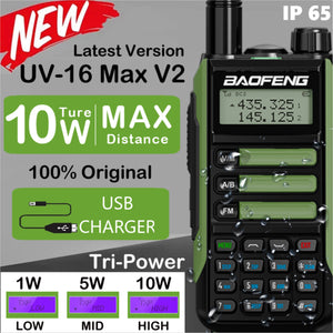 Baofeng UV-16 Max V2 - The Most Advanced Handheld Transceiver.