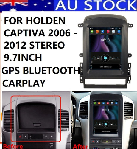 New 9.7'' 32GB Stereo Radio Navi GPS Head Unit For Chevrolet Captiva 2006-12 Carplay