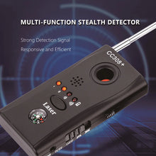 Load image into Gallery viewer, New Anti Spy Signal Bug Rf Detector RF Bug Detector Anti-Spy Signal Hidden Camera Lens
