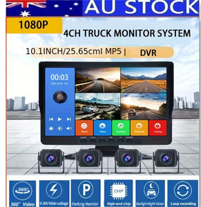 New 4 Channels camera 10.1 