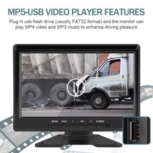 Load image into Gallery viewer, New 4 Channels camera 10.1 &quot;Screen Car/RV/Bus/Truck AHD 4 Cameras Night Vision Reversing Recorder