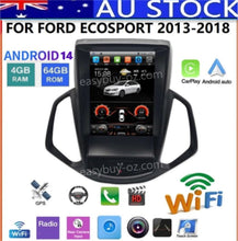 Load image into Gallery viewer, New For 2013-2017 Ford Ecosport Stereo Radio 9.7&quot; Vertical Android auto head unit 64GB carplay