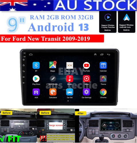 New 2009 -19 Ford Transit Carplay 9