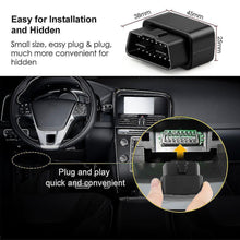 Load image into Gallery viewer, New H209 OBDII Car Anti Lost 16 pin OBD 4G GPS Tracker OBD2 Tracking Device Locator Free APP