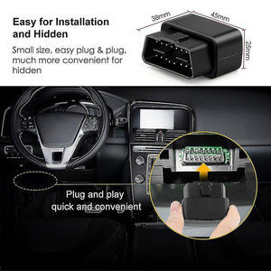 New H209 OBDII Car Anti Lost 16 pin OBD 4G GPS Tracker OBD2 Tracking Device Locator Free APP