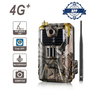 New 4K Live Video APP Trail Camera Cloud Service 4G Cellular 30MP Media Hunting Camera Australia