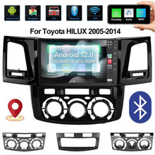 Load image into Gallery viewer, New CarPlay Android Auto For Toyota Hilux 2005-2014 Android 12.0 Car Radio GPS Head Unit 2G+32G