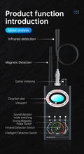 Load image into Gallery viewer, New K68S New Scan Wireless Spy GPS Tracker RF Bug Signal Finder Detector Mini Camera&nbsp;