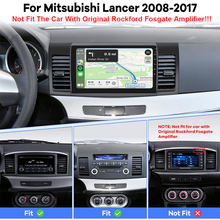 Load image into Gallery viewer, New 10&quot;Android 12 Car Stereo For Mitsubishi Lancer 2008-2017 GPS CarPlay Android Auto