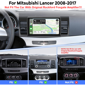 New 10"Android 12 Car Stereo For Mitsubishi Lancer 2008-2017 GPS CarPlay Android Auto