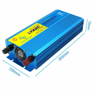 New 2000W 4000W LVYUAN Pure Sine Wave Power Inverter DC 12V to AC 240V Car Converter Trip<br data-mce-fragment="1">