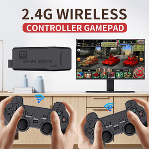 New M8 (128G/20000 games) Game Stick 4K Wireless Retro Game Console USB Plug and Play