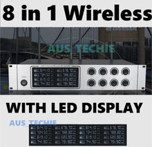 Load image into Gallery viewer, New 8 Way Microphone System Cordless Wireless 8 Channels &nbsp;Handheld Mics Home Karaoke KTV&nbsp;
