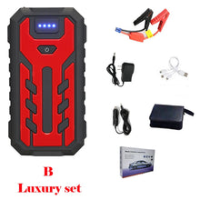 Load image into Gallery viewer, New 99800 mAh Car Jump Starter 12V Lithium Phone Power Bank LED Flashlight Peak 600A Starting