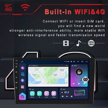 Load image into Gallery viewer, 👉New 8+128GB 10 inch 8 Cores 4G sim Android stereo universal 2 DIN carplay Car auto