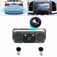 Load image into Gallery viewer, New Car Rear View Camera + 2 Parking Sensor System Reverse Backup Radar Alarm Safe