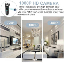 Load image into Gallery viewer, New Rechargeable Electric Shaver 1080p Hd Wifi Camera Home Security Video Surveillance Mini