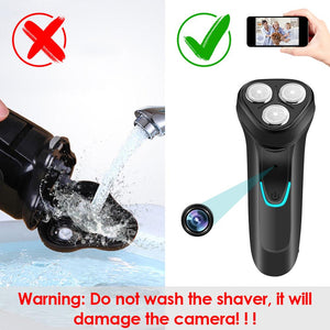 New Rechargeable Electric Shaver 1080p Hd Wifi Camera Home Security Video Surveillance Mini