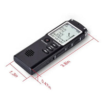 Load image into Gallery viewer, New Portable 16GB Digital Voice Activated Recorder Recording Device Noise Reduction