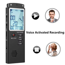 Load image into Gallery viewer, New Portable 16GB Digital Voice Activated Recorder Recording Device Noise Reduction