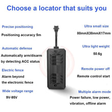 Load image into Gallery viewer, New TKSTAR Car 4G GPS Tracker Remotely Cut Off Oil anti lost TK806 Locator Motorcycle Realtime
