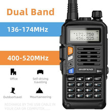 Load image into Gallery viewer, New Uv-s9 Plus 8w Dual Band Radio Two-way (136-174mhz Vhf 400-520mhz Uhf) Walkie Talkie