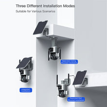 Load image into Gallery viewer, New Solar Security Camera 10X Zoom Dual-Lens Dual Screen 8MP WiFi Camera Outdoor PTZ