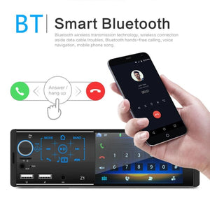 New Z1 4.1 inch single din Touch Screen Car Stereo Bluetooth U Disk AUX FM