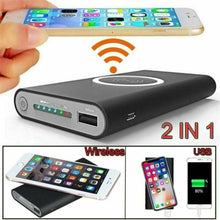 Load image into Gallery viewer, New Wireless Charger Wireless Power Bank 20000mah Type-c 2.1a For Mobile Phone External Battery