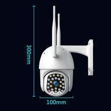 Load image into Gallery viewer, New {23 LEDs Red+Blue Lights+Auto Tracking+Two-Way Audio+Motion Detection}New Dual Antennas Outdoor